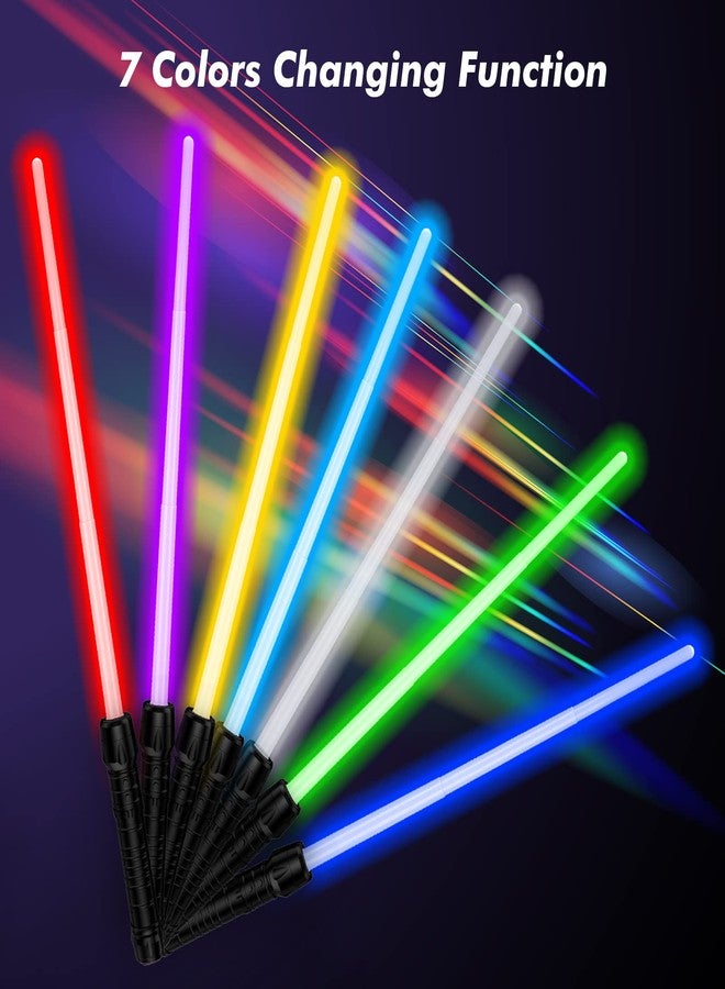 Kenpora Light Sabers for Kids, Light Up Saber for Birthday Halloween Party, Telescopic Extendable Light Sword with Motion Sensitive FX Sound for Boys Girls - Image 2